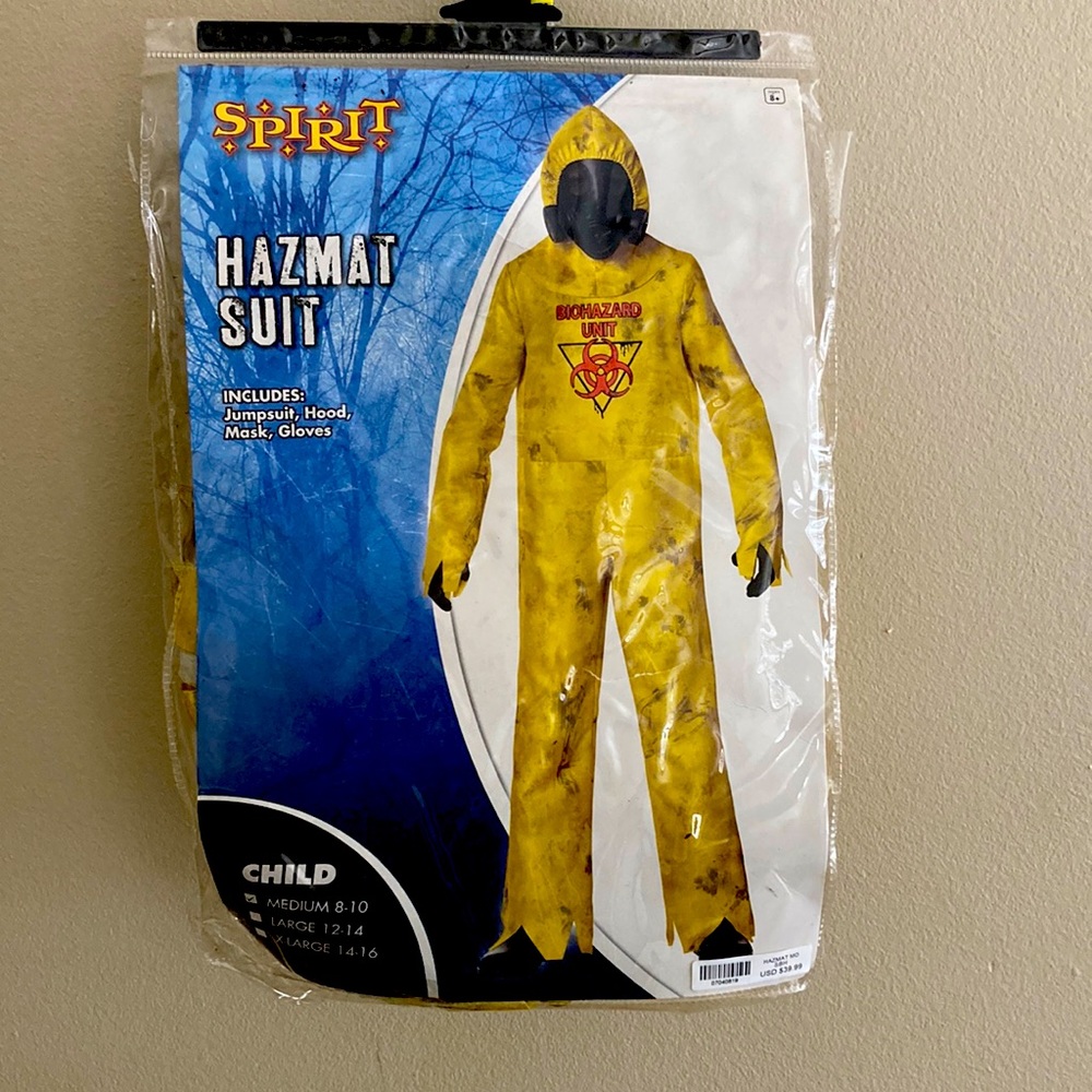 Kids Hazmat suit costume